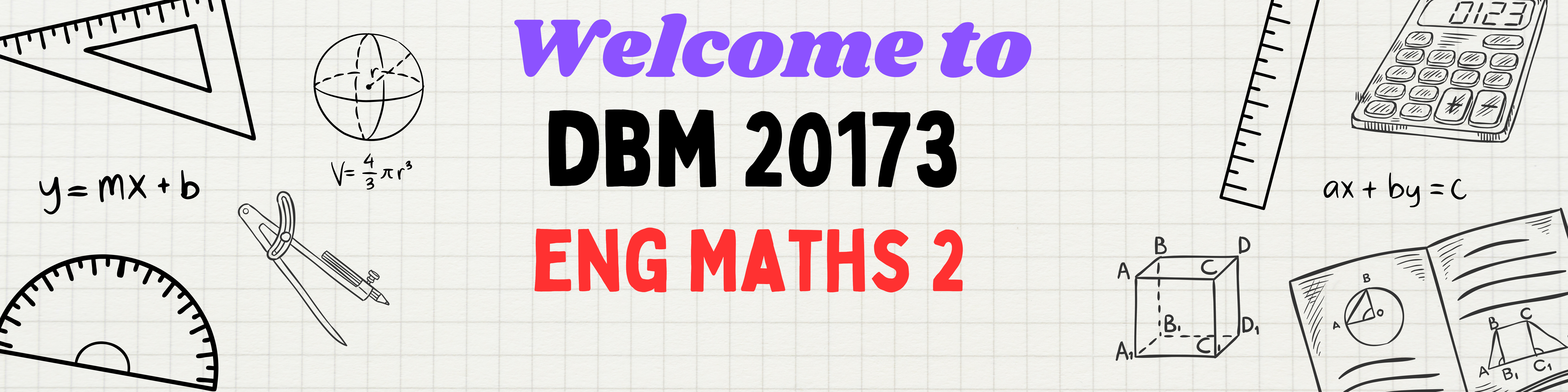 DBM 20173-ENGINEERING MATHEMATICS 2